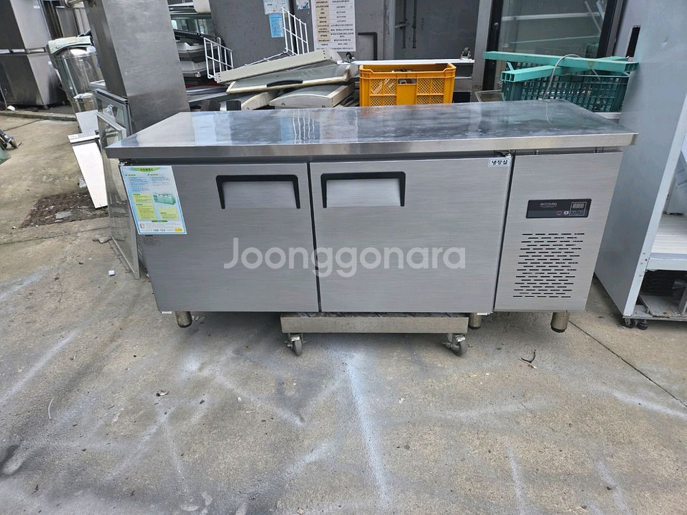 업소용 1800 테이블 냉장고 21년식 배송무료--0