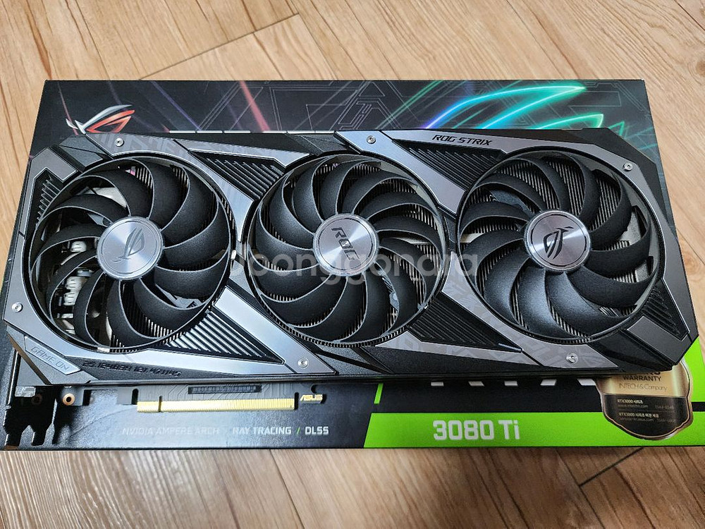RTX3080Ti ROG STRIX 팝니다.--0