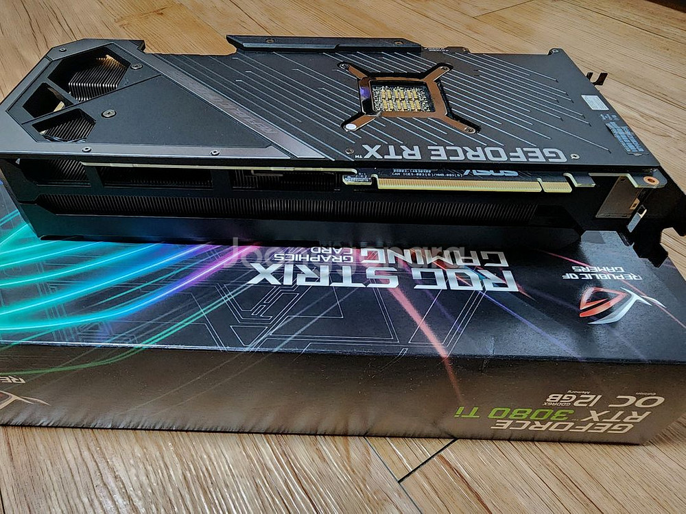 RTX3080Ti ROG STRIX 팝니다.--3