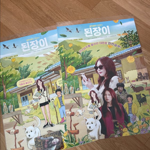 카라 강지영 된장이 포스터 2종 및 포카