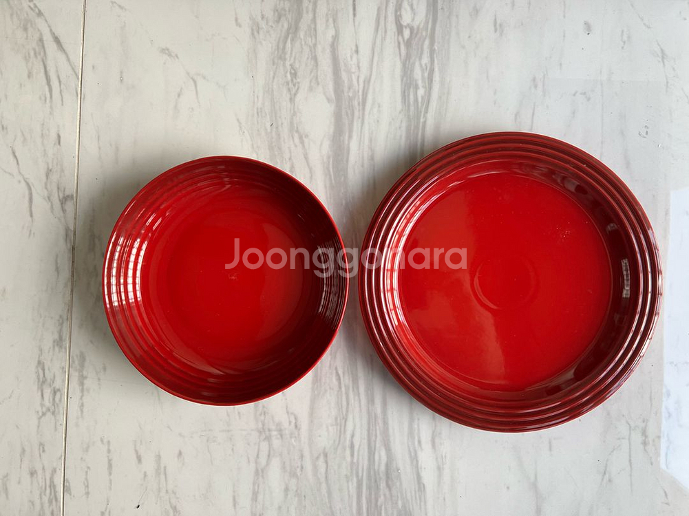 르쿠르제 2인 그릇세트 8 pcs (새상품)--3