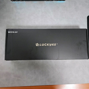 LUCKY65 v2 기계식키보드. 레드