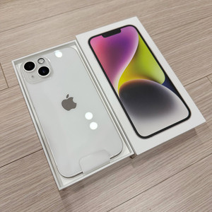 아이폰 14 화이트 256g 정상해지 풀세트팝니다.