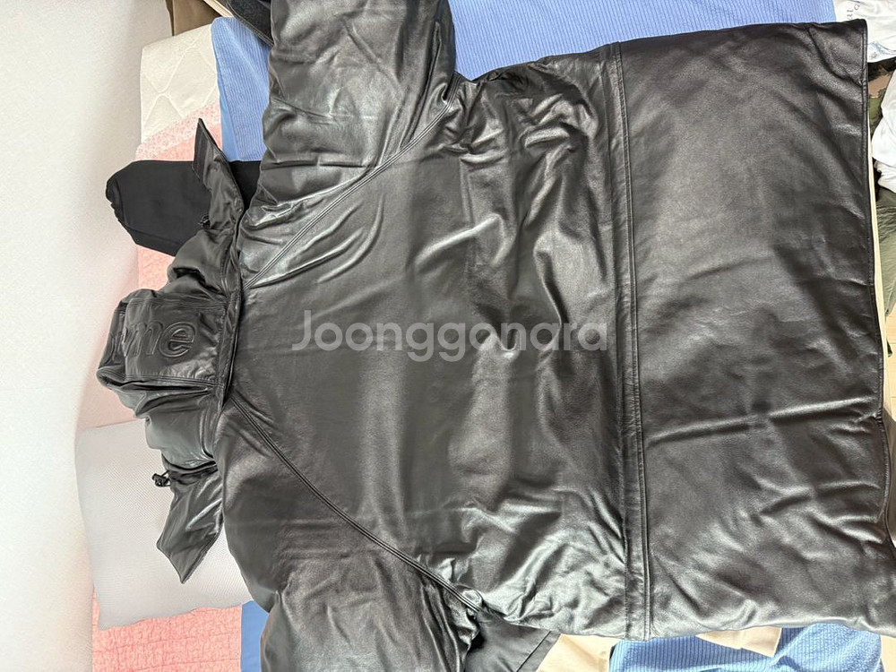 [XXL]슈프림 고어텍스 레더 700-필 다운 파카--1