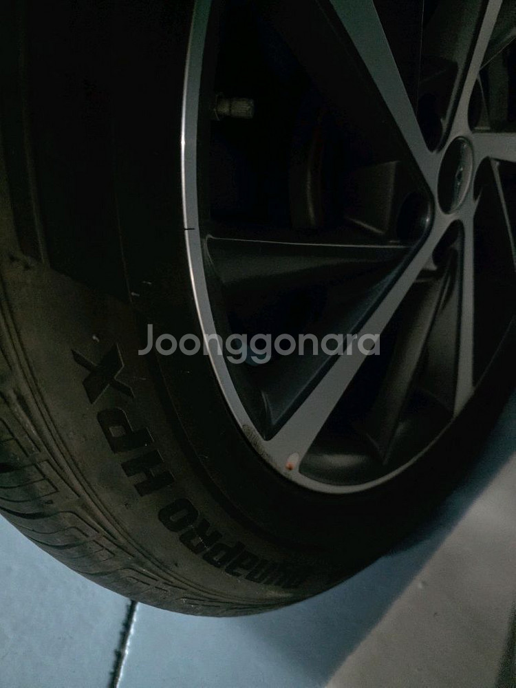 GV80 신형 20인치 휠+타이어(5000KM미만탐)--5