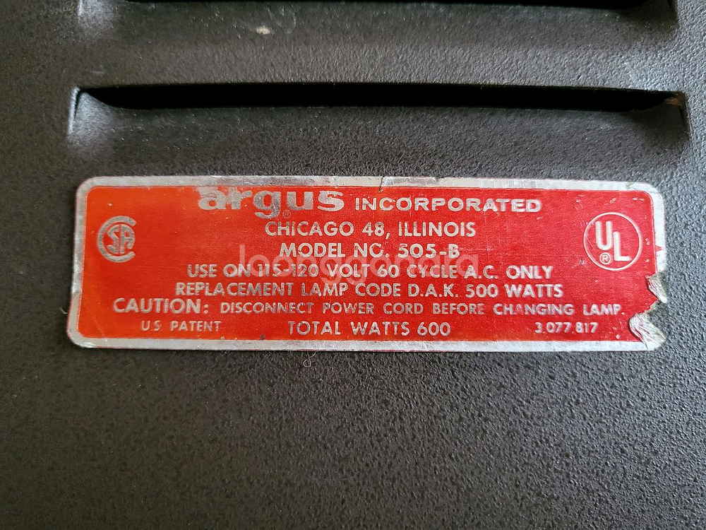 미국Argus 슬라이드 프로젝터--4