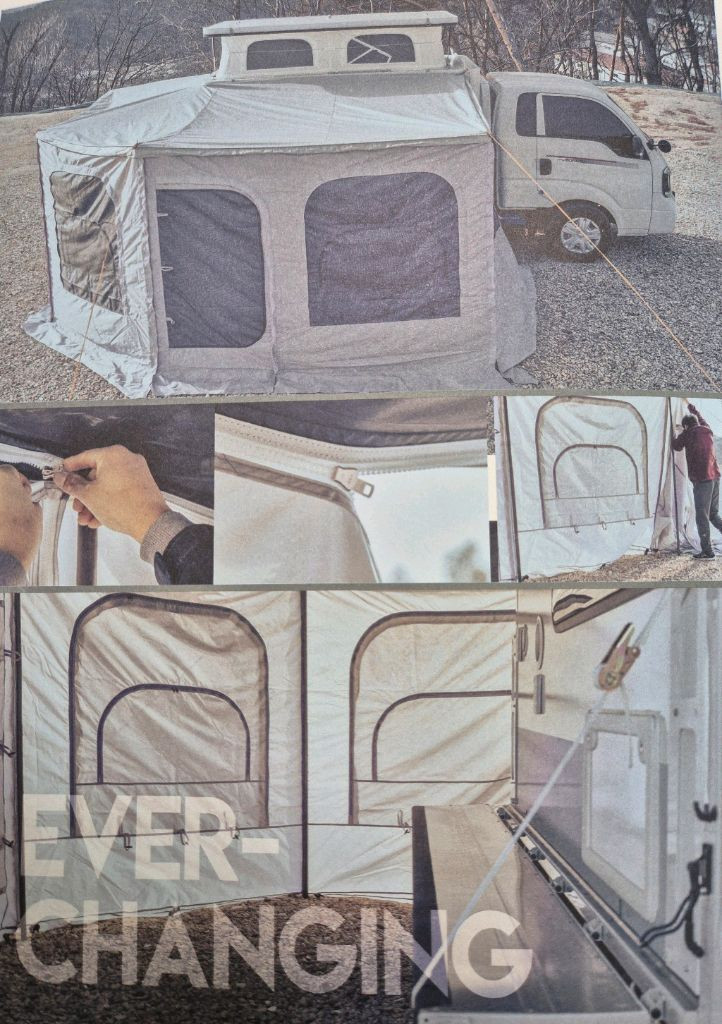 다음기술 홈런(Home Run) 트럭캠퍼 풀옵션 이미지