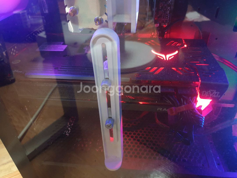 rx6600xt 파워컬러 레드데빌 8g 2팬--1