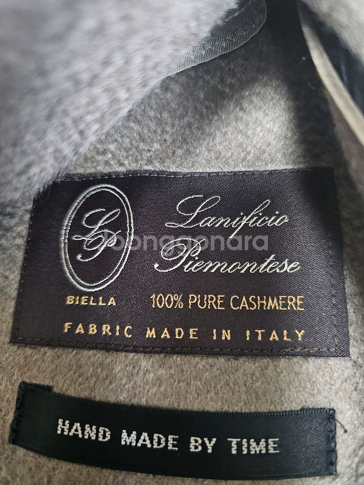 (새상품) 타임 캐시미어 퍼프커프스 코트--7