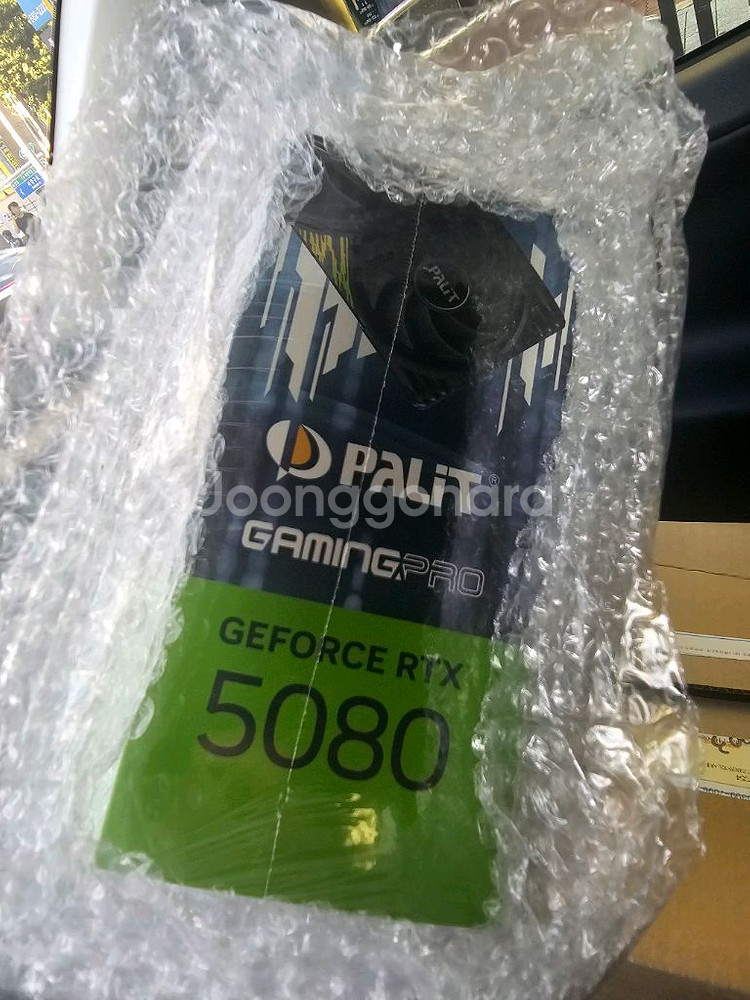 PALIT RTX 5080 GAMINGPRO 미개봉--1