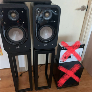 polk s20 스피커 팝니다