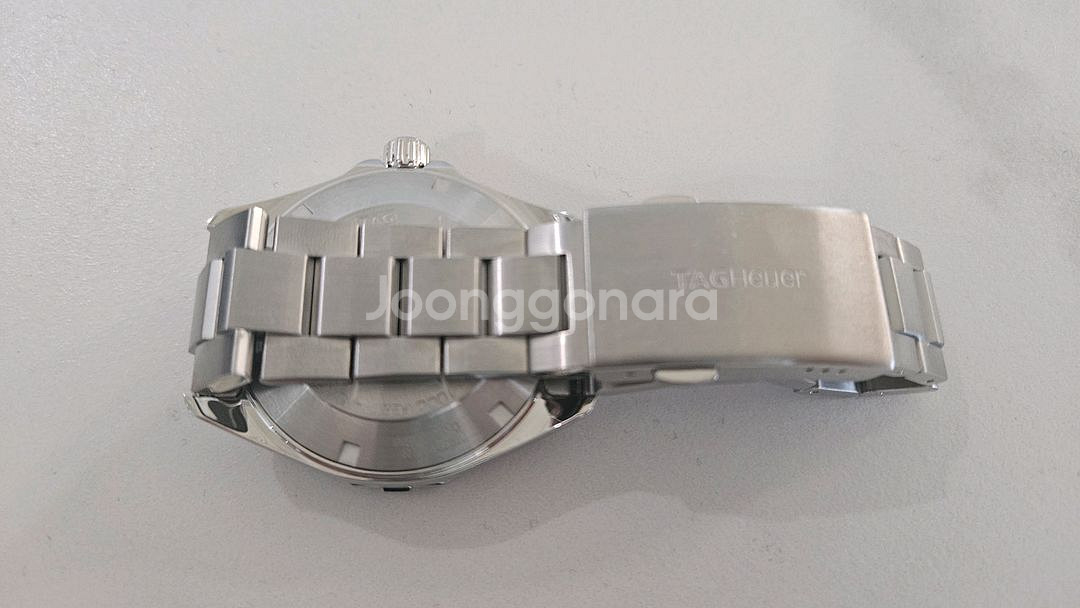 태그호이어 아쿠아레이서 오토43mm 청판 단품--1