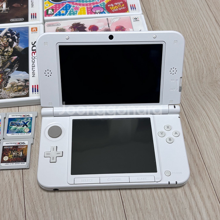 닌텐도 3DS XL 흰색, 게임칩--3