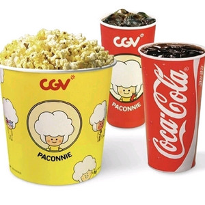 CGV 콤보 50% 할인권(직영점에서만 사용가능)