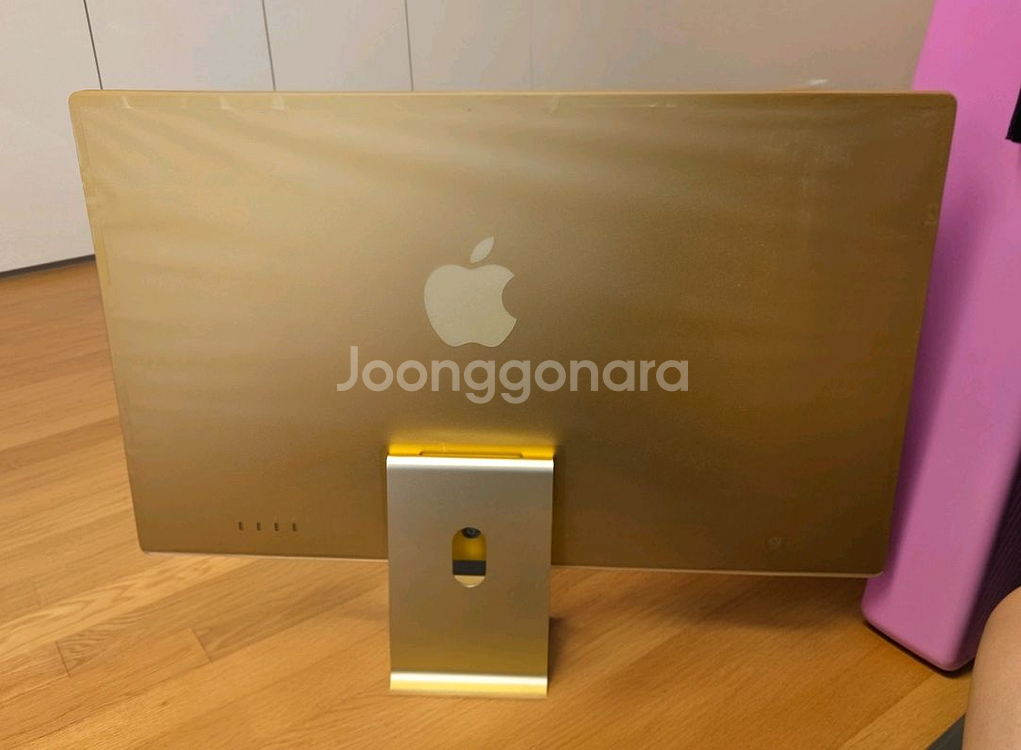 애플 iMac 아이맥 24인치 M1 (옐로우)--1