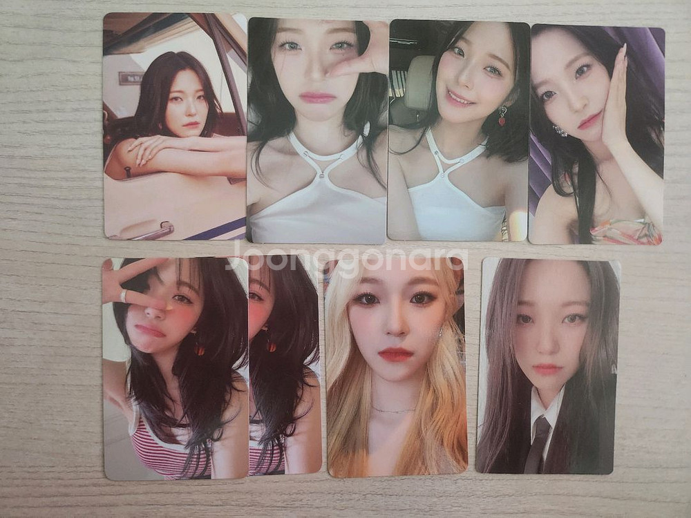 프로미스나인 응원봉포카, 멤버십 포카및 여러포카 교환--3