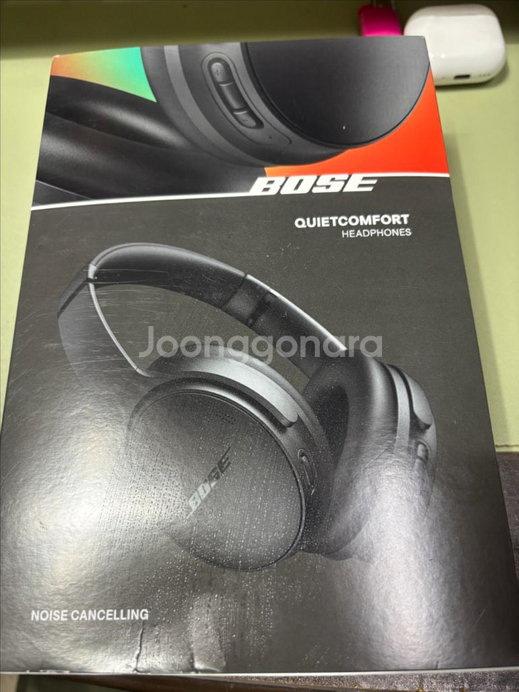 Bose QuietComfort 헤드폰 트리플 블랙 색--0