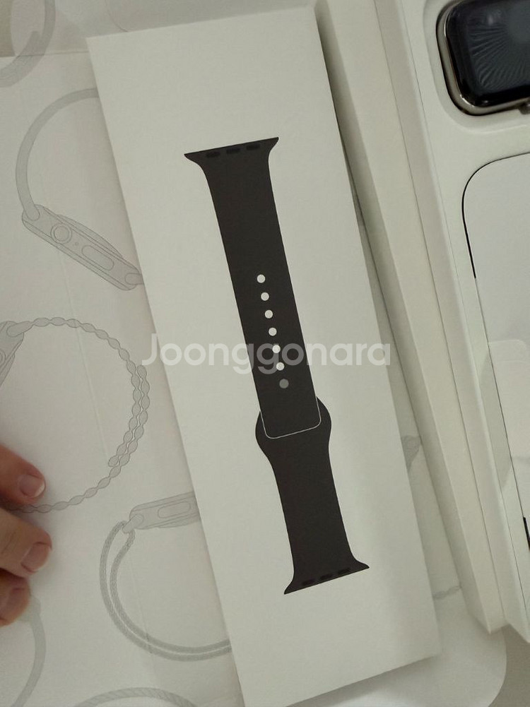 애플워치 10 내추럴 티타늄(셀룰러, 42mm) 팝니다--2
