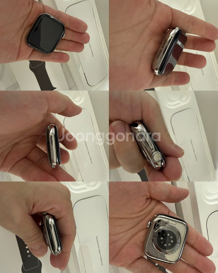애플워치 10 내추럴 티타늄(셀룰러, 42mm) 팝니다--3