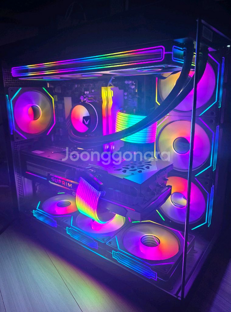 라이젠7 9800X3D 5080 본체 급처--0