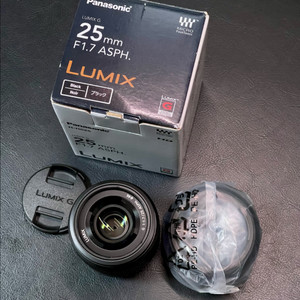 파나소닉 Lumix 25mm F1.7 렌즈