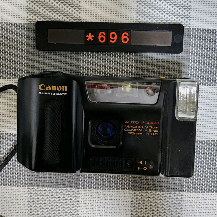 캐논 오토보이 라이트 데이터백 필름카메라 이미지