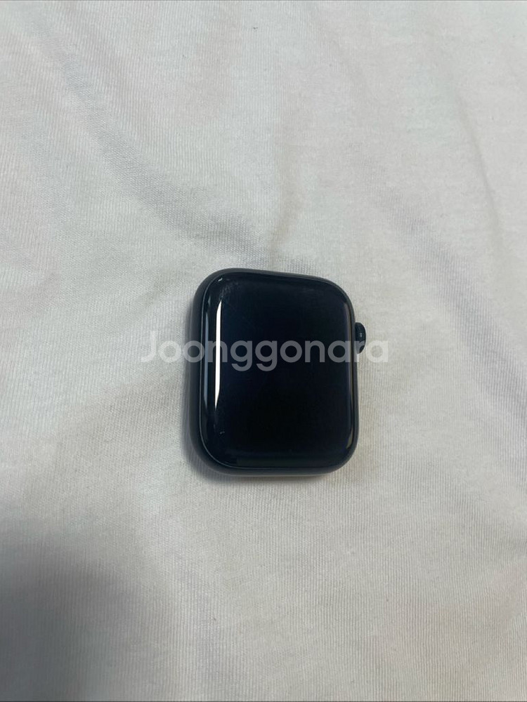 애플워치 7세대 45mm 미드나이트 색상입니다--1