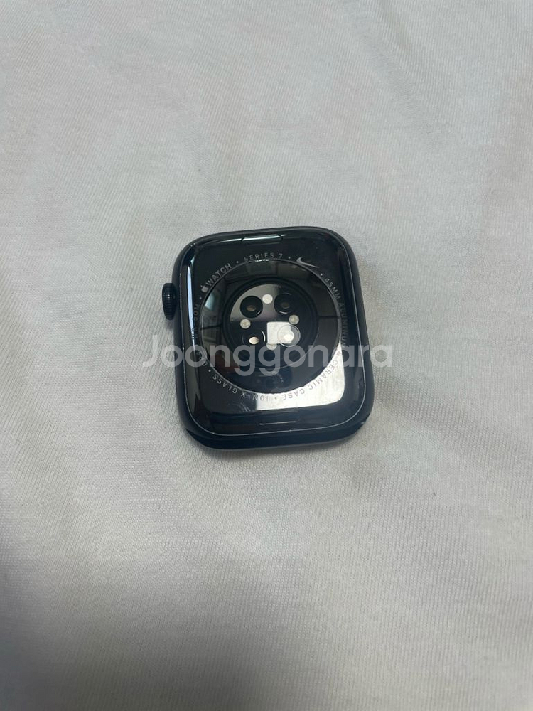 애플워치 7세대 45mm 미드나이트 색상입니다--4