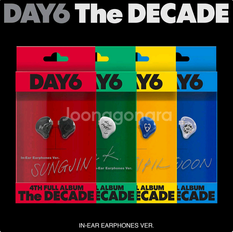 데이식스 day6 성진 The DECADE 이어폰--0