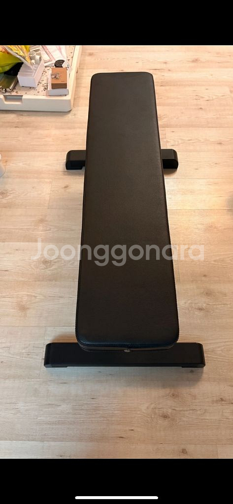 바디스톤 평벤치 + 덤벨 세트--1