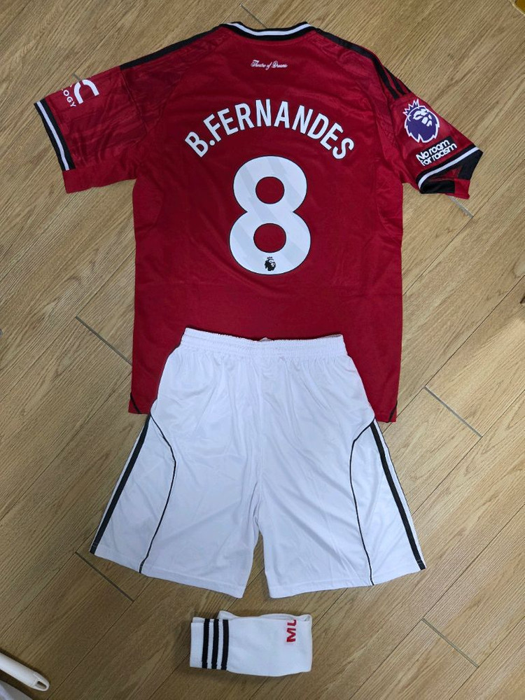 25-26시즌 맨유 브루노페르난데스 축구유니폼 판매 이미지