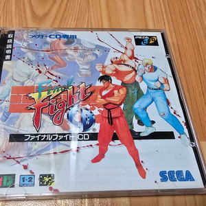 삼성 수퍼알라딘보이 메가CD 파이널파이트 CD