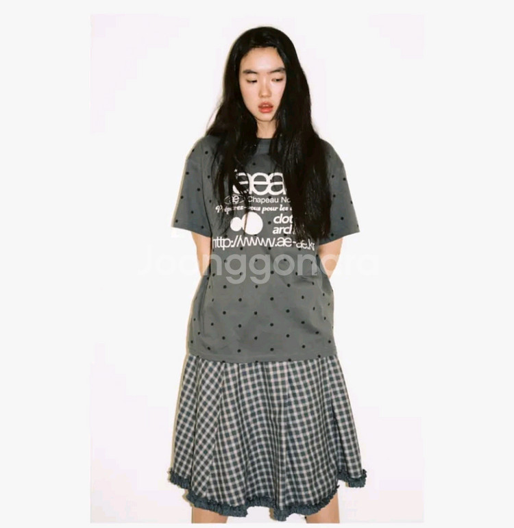 에이이에이이 웹로고닷티셔츠--1