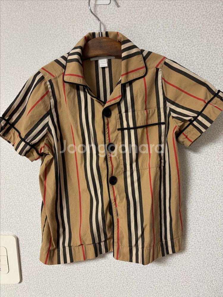 버버리 유아셔츠 (정품)--1