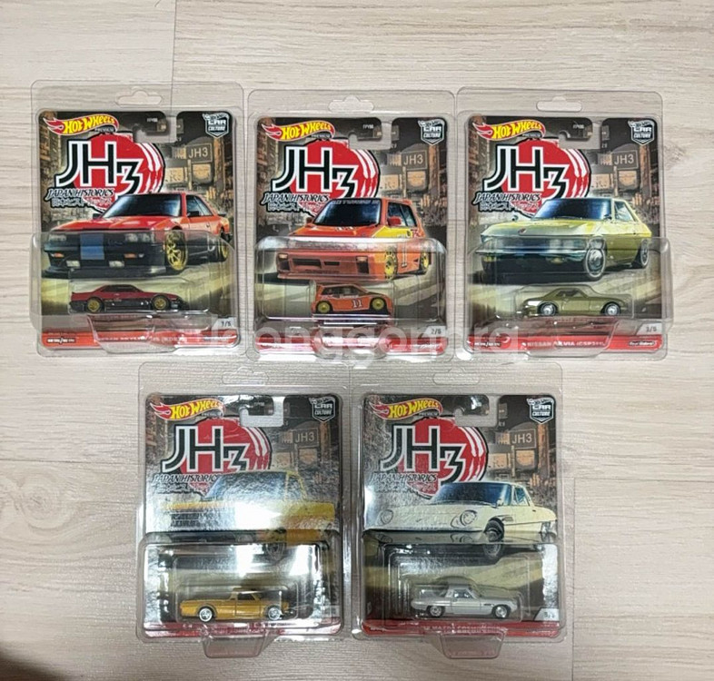 핫휠 리얼라이더 재팬히스토릭 1,2,3,4--2