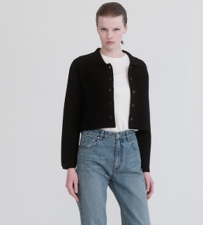 STOFE 스토프 숏 가디건 프리사이즈 정품--1