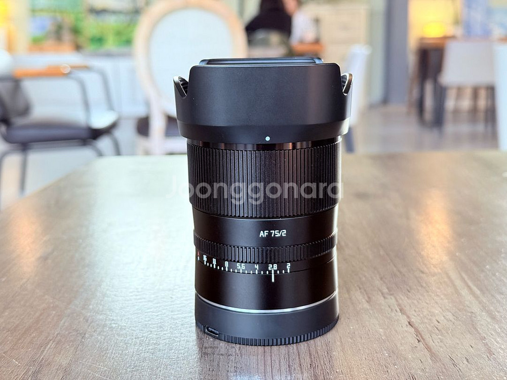 티티아티산 75mm F2 니콘 z마운트 렌즈를 판매--1