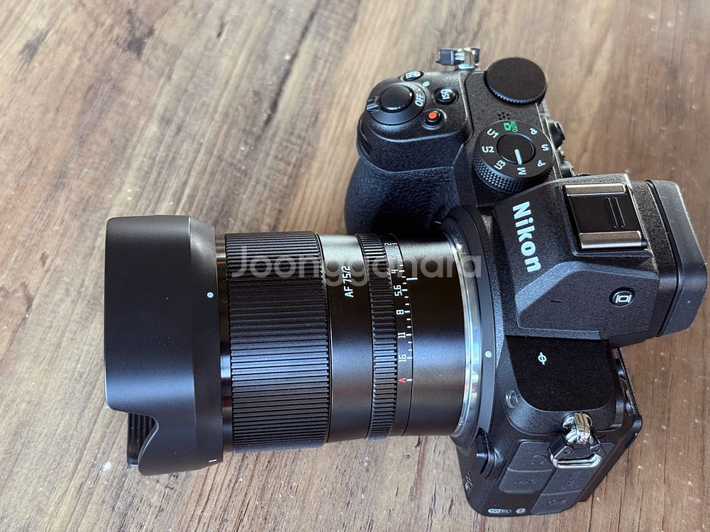 티티아티산 75mm F2 니콘 z마운트 렌즈를 판매--0