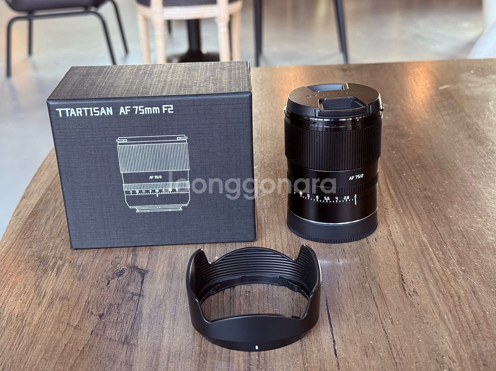 티티아티산 75mm F2 니콘 z마운트 렌즈를 판매--7