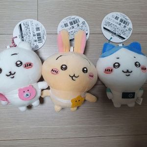 (새제품) 먼작귀 치이카와 우사기 하치와레 인형키링