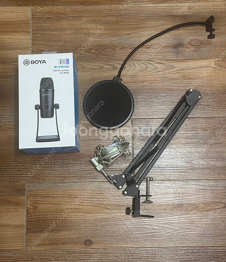 BOYA BY-PM700 USB 콘덴서 마이크 풀세트--0