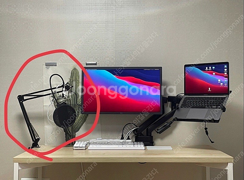 BOYA BY-PM700 USB 콘덴서 마이크 풀세트--1