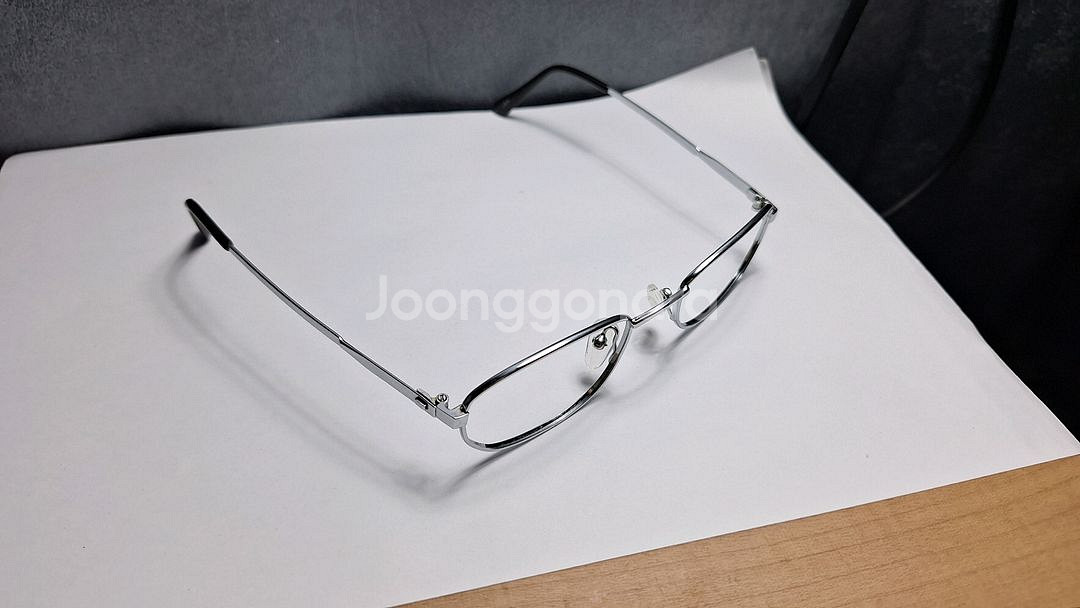 실버 메탈 빈티지 안경테--1