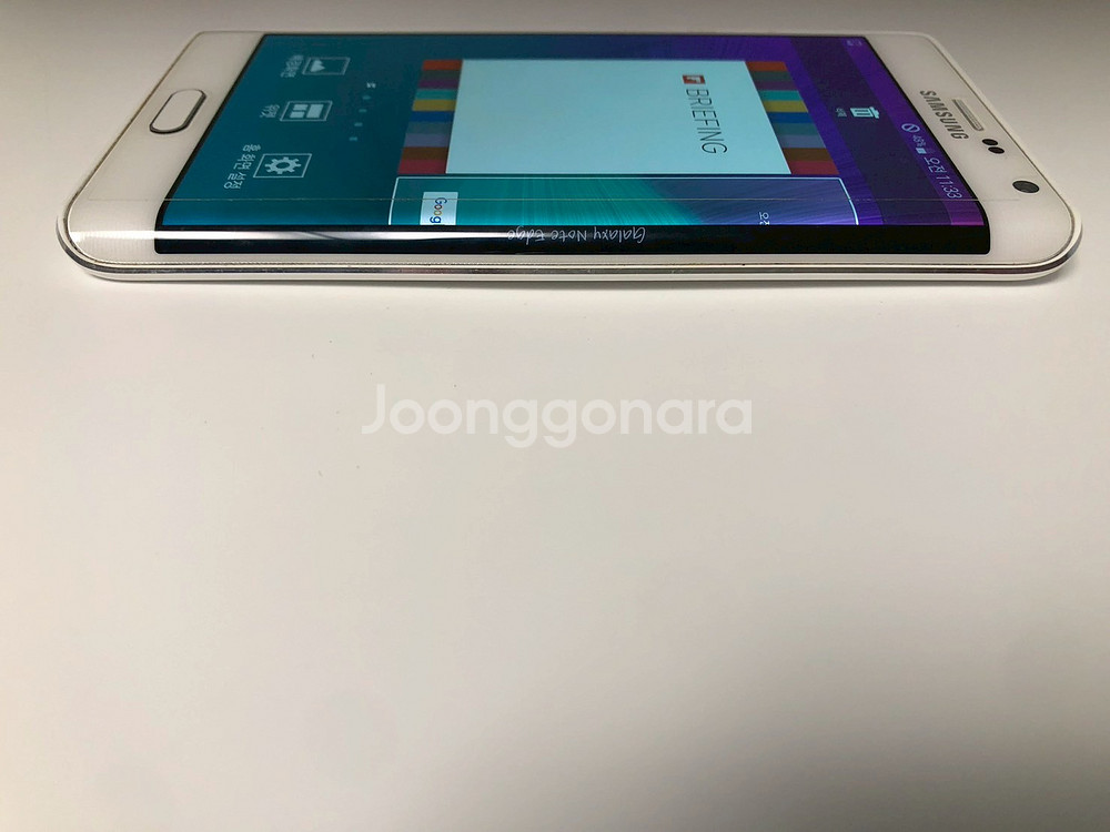 갤럭시 노트4엣지 화이트 기기 판매(52453)--5