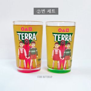 미개봉 새상품 오징어게임 맥주잔