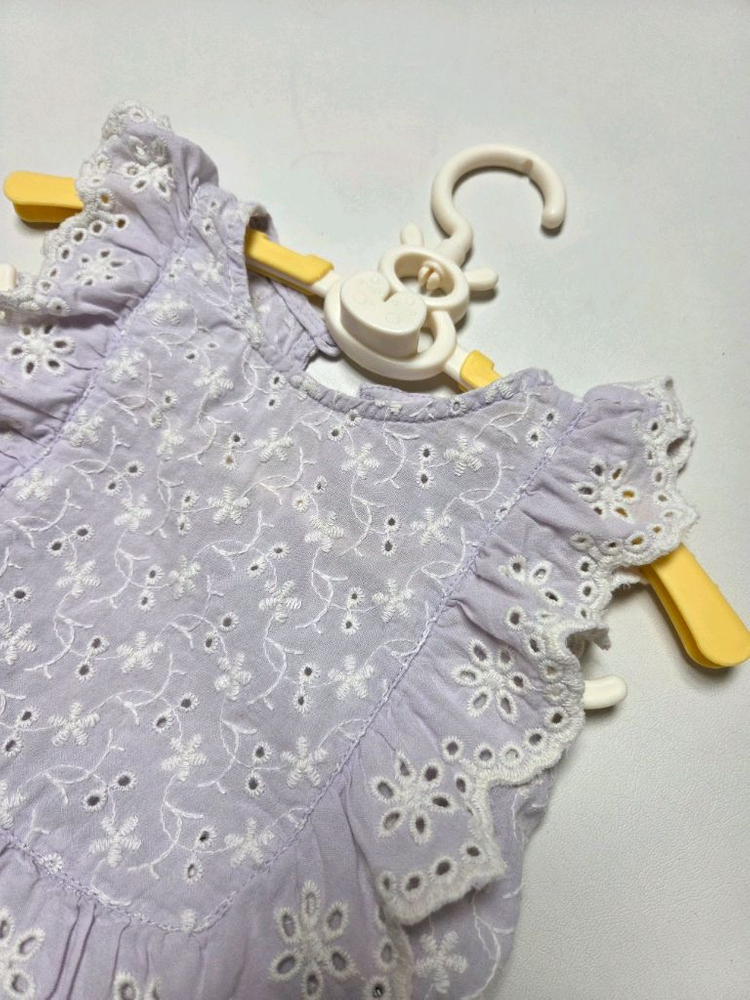 자라 펀칭 아일렛 셋업 12-18m 이미지