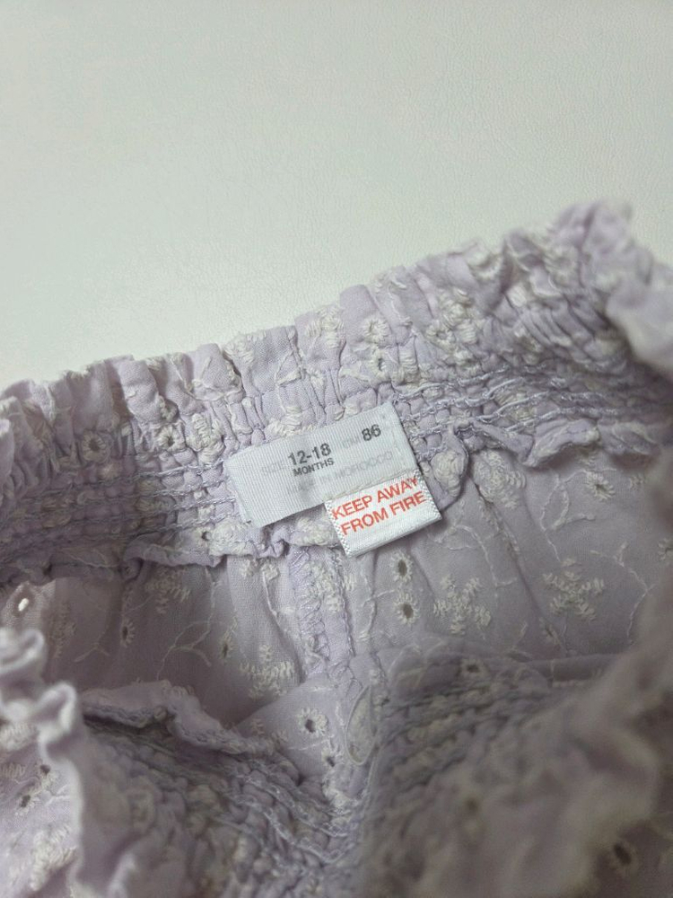 자라 펀칭 아일렛 셋업 12-18m 이미지