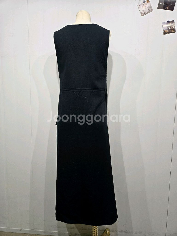 이세이미야케 블랙 랩 스타일 롱 원피스--1
