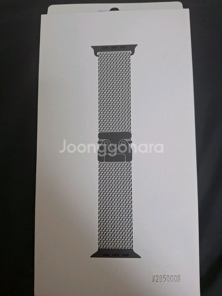 정품 애플워치 티타늄 밀레니즈 루프 49mm 팝니다--0