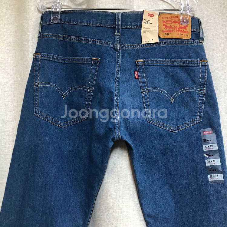 리바이스 502 테이퍼 핏 데님 새상품 (W30)--6
